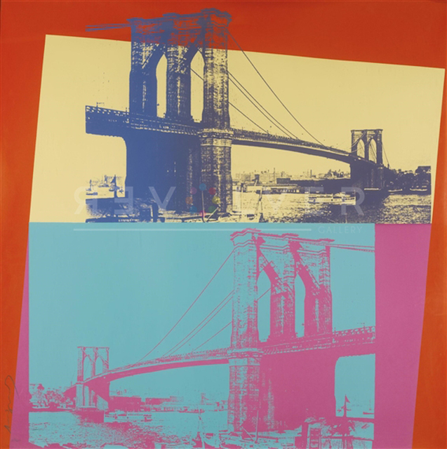 Andy Warhol, ‘Brooklyn Bridge’, 1983, Gregg Shienbaum Fine Art