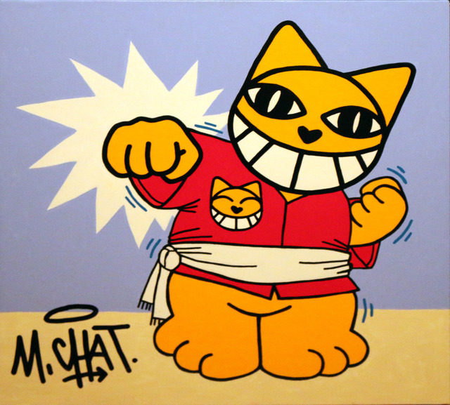 M Chat Kung Fu Cat 16 Available For Sale Artsy