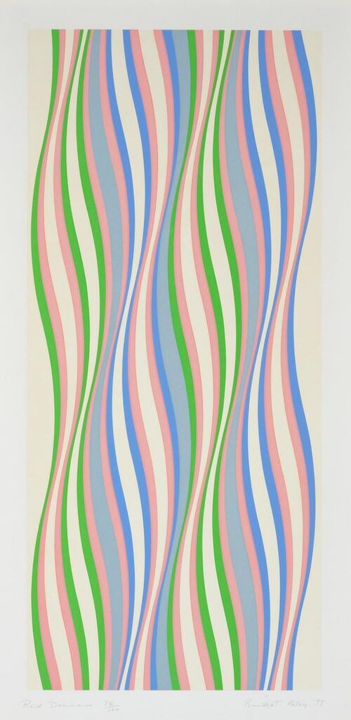Bridget Riley - Red Dominance (Schubert 24; Tommasini & Gubay 25)