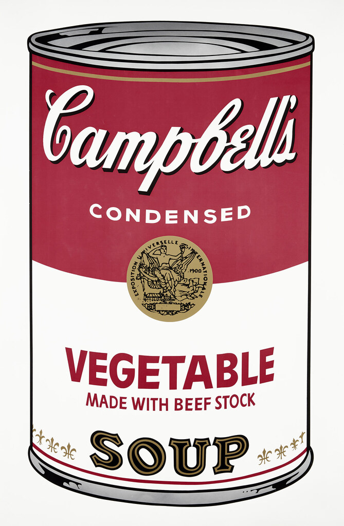 Andy Warhol - Vegetable, from Campbell's Soup I (F. & S. 48)