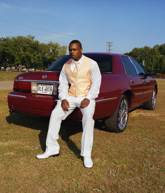 Gillian Laub, ‘Quanti on his brother's car’, ca. 2011, Benrubi Gallery