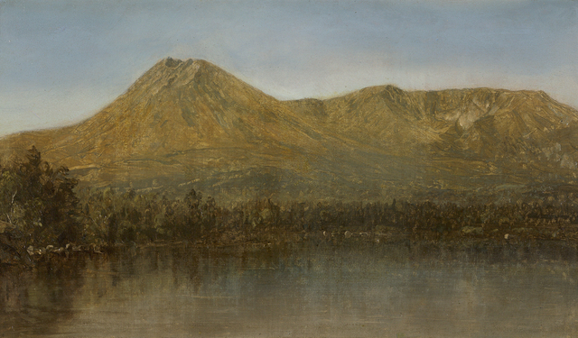 Sanford Robinson Gifford, ‘Mount Katahdin, Maine’, ca. 1877, Painting, Oil on canvas, Debra Force Fine Art