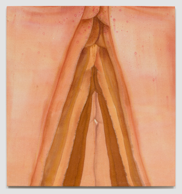 Katarina Riesing, ‘Tunnel 1’, 2019, Painting, Dye on raw silk, Asya Geisberg Gallery