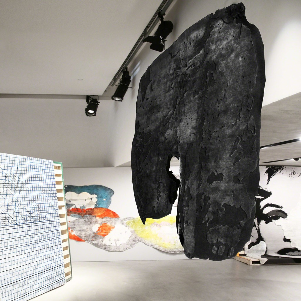Installation at JOYCE featuring art carpets by WILHELM SASNAL, ANDY WARHOL and HELMUT LANG Installation at JOYCE featuring art carpets by WILHELM SASNAL, ANDY WARHOL and HELMUT LANG