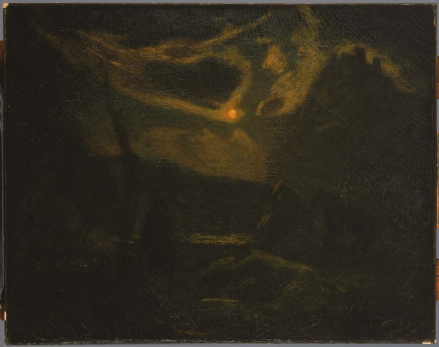 Albert Pinkham Ryder, ‘Macbeth and the Witches’, After mid-1880s, Painting, Oil on canvas, Phillips Collection