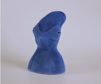 En Iwamura, ‘Blue -- Fantome’, 2018, Sculpture, Ceramic, Ross+Kramer Gallery