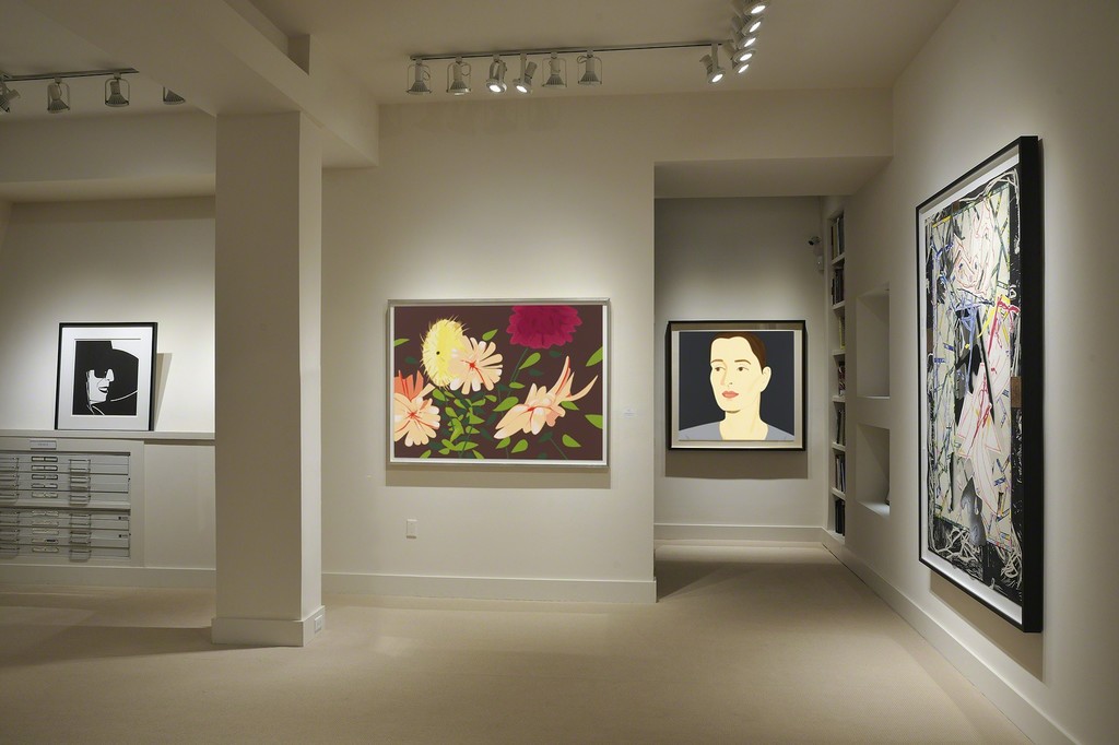 Alex Katz installation at Meyerovich Gallery Alex Katz installation at Meyerovich Gallery