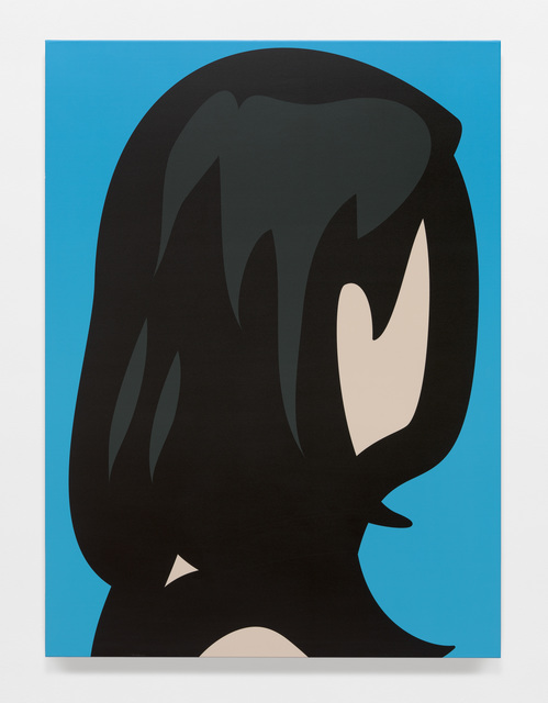 Julian Opie, ‘Woman with black top’, 2015, Krobath