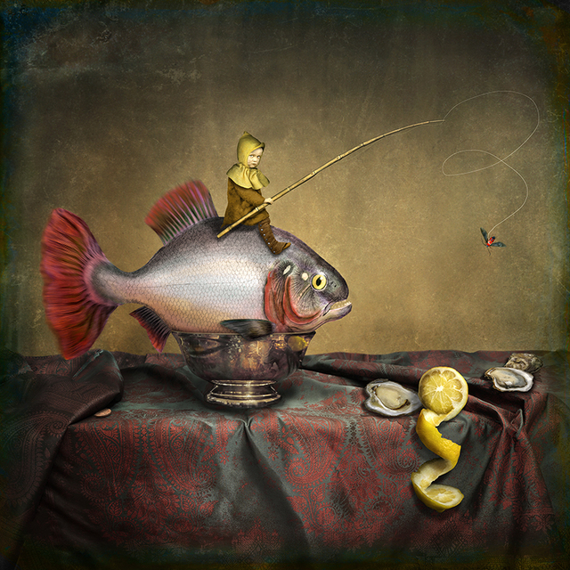 Maggie Taylor, ‘First, the fish must be caught’, 2017, photo-eye Gallery