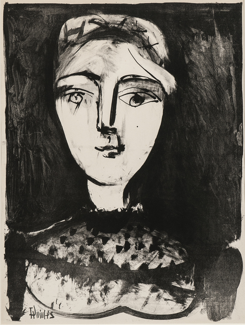 Pablo Picasso, ‘Tête de jeune femme’, 1947, Skinner