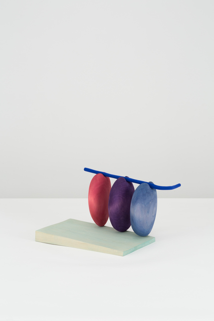 Matthew Ronay, ‘Cassandras’, 2018, Sculpture, Basswood, dye, flocking, plastic, steel, Casey Kaplan