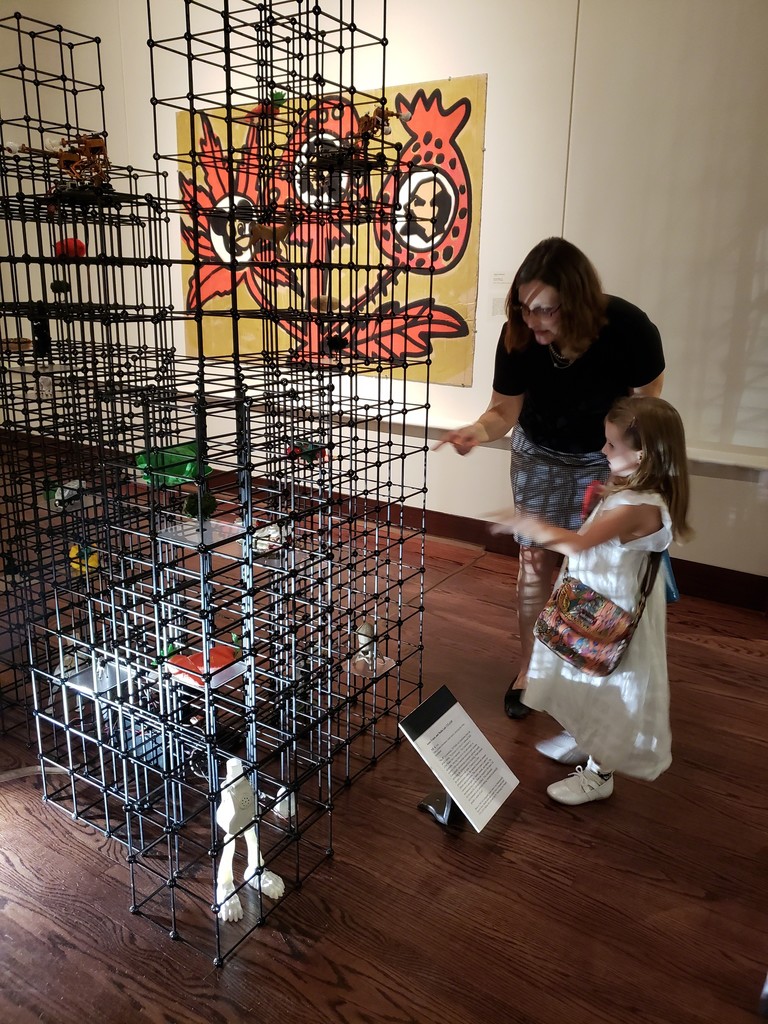 Anna Frants NO. 0 (2016). Video, robotics/mechanics, found objects, polypropylene tubes, Installation at the exhibition From Non-Conformism to Feminisms: Russian Women Artists from the Kolodzei Art Foundation at the Museum of Russian Art (TMORA), Minneapolis, Minnesota, September 15, 2018 – February 10, 2019. Anna Frants NO. 0 (2016). Video, robotics/mechanics, found objects, polypropylene tubes, Installation at the exhibition From Non-Conformism to Feminisms: Russian Women Artists from the Kolodzei Art Foundation at the Museum of Russian Art (TMORA), Minneapolis, Minnesota, September 15, 2018 – February 10, 2019.