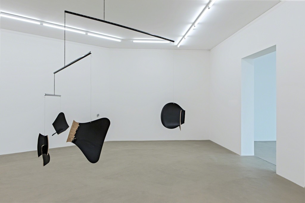 Installation view of "Martin Boyce" at Kunstmuseum Basel, Basel (2015). Photo credit: Museum für Gegenwartskunst, Gina Folly Installation view of "Martin Boyce" at Kunstmuseum Basel, Basel (2015). Photo credit: Museum für Gegenwartskunst, Gina Folly