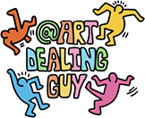 Art Dealing Guy logo