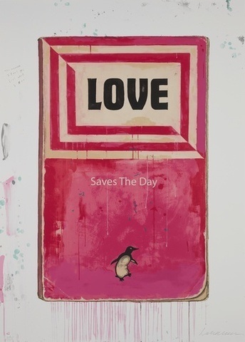 Harland Miller, ‘Love Saves the Day ’, 2012, Contemporary Art Trader