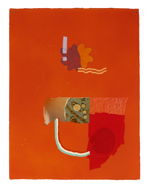 Jackie Riccio, ‘Colgate + all the shiny things’, 2020, Drawing, Collage or other Work on Paper, Spray paint, gouache, neopastel on paper, Richard Levy Gallery