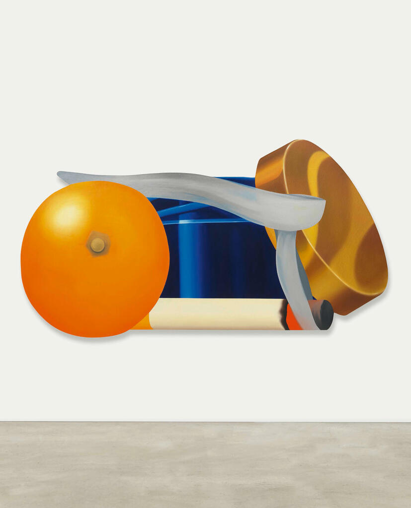 Tom Wesselman - Still Life with Blue Jar and Smoking Cigarette (flat)
