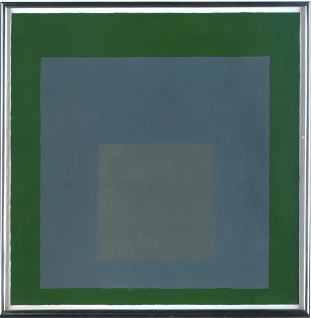 Josef Albers Study for the Homage to the Square (1965