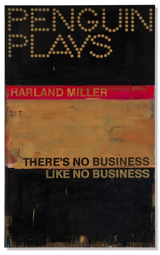 Harland Miller - There's No Business Like No Business