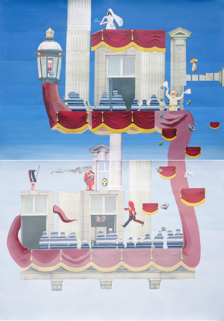 Ramin Haerizadeh, Rokni Haerizadeh & Hesam Rahmanian, ‘Royal Game - II Duke of Cambridge’, 2015-2017, In Situ - Fabienne Leclerc