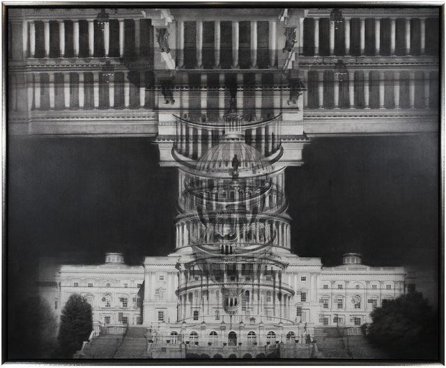 Daniel Rodríguez Collazo, ‘Estudios Fotogénicos No. 2’, ca. 2017, Painting, Oil and charcoal on canvas, Sager Braudis Gallery