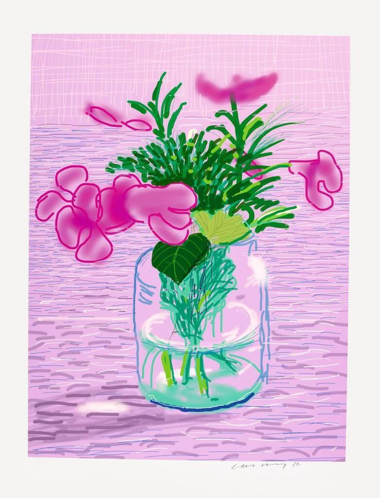 David Hockney - iPad Drawing 'Untitled, 329'
