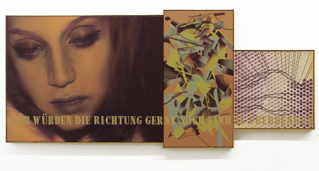 Asgar/ Gabriel, ‘wir würden die Richtung gerne noch einmal überdenken (we would prefer to reconsider the genre once again)’, 2014, Galerie Ernst Hilger