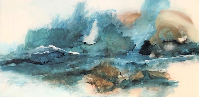 Tiny de Bruin, ‘Floating shades’, 2020, Painting, Acrylic, Tiny's Galerie