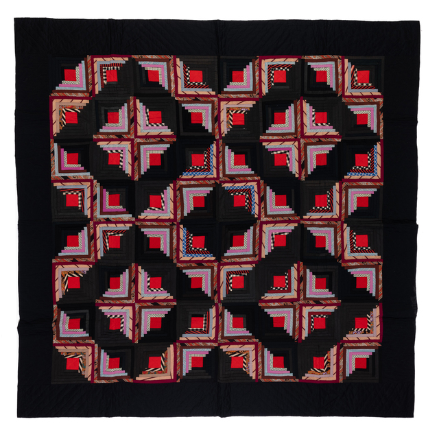 ‘Diamonds In Squares’, 1880, Textile Arts, Laine, PIASA