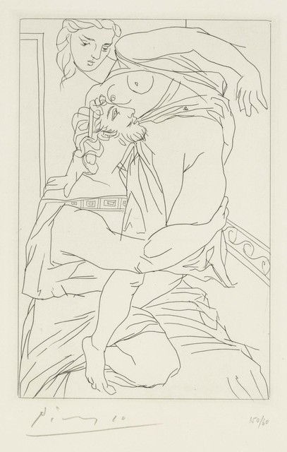 Pablo Picasso, ‘Cinésias et Myrrhine, from Lysistrata’, 1934, Christie's