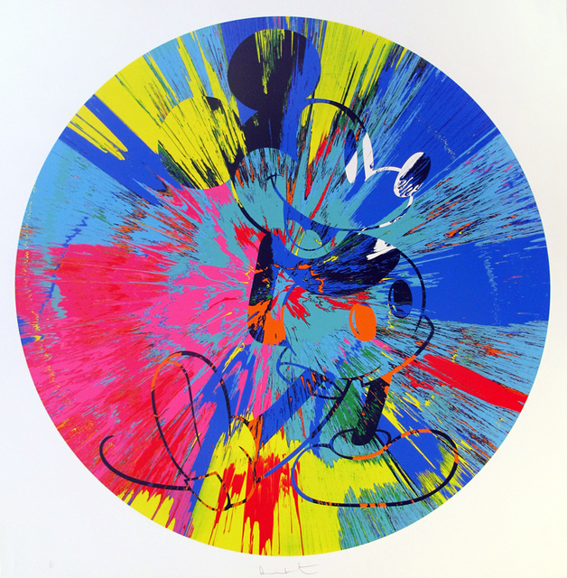 Damien Hirst, ‘Beautiful Mickey (Spin)’, 2015, Print, Silkscreen, Hamilton-Selway Fine Art