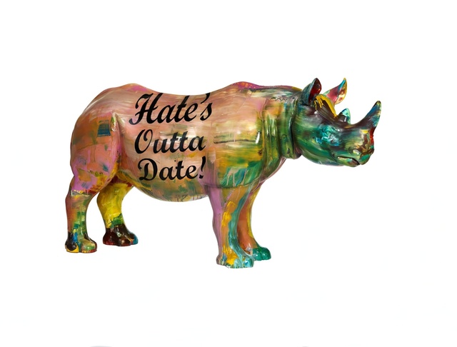 Harland Miller, ‘Hate’s Outta Date!’, 2018, Tusk Benefit Auction