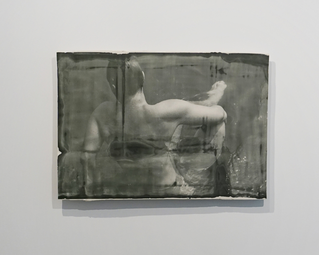 Phoenix Lindsey-Hall, ‘To Swallow the Ocean to Reach for Air (Original Photograph by Robyn Dochterman, Published in Common Lives Lesbian Lives Quarterly, Edition 45, Page 42)’, 2018, VICTORI+MO CONTEMPORARY