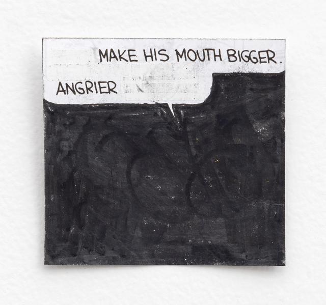 Tony Lewis, ‘Make His Mouth Bigger, Angrier’, 2015, The Studio Museum in Harlem