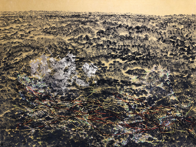 Yoshio Ikezaki, ‘Untitled’, 2019, Painting, Mixed Media on handmade paper, Kylin Gallery