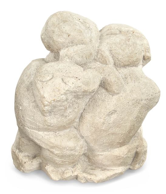 Henri Gaudier-Brzeska, ‘Three Monkeys’, Sculpture, Composite stone, Doyle
