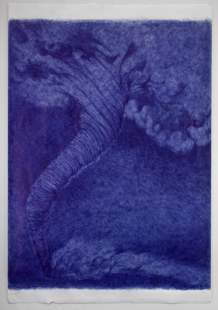 Jan Fabre, ‘Berlin/ Tornado’s - (I)’, 1988, Drawing, Collage or other Work on Paper, Bic Ballpoint pen on paper, Templon