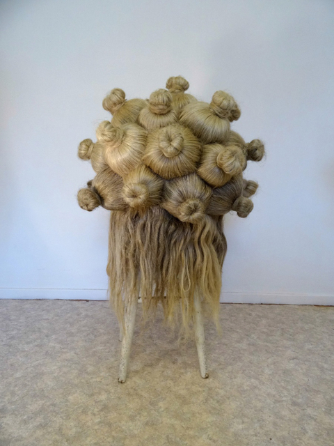 Elodie Antoine, ‘Mine’, 2015-2016, Sculpture, Hemp and wooden feet, Aeroplastics
