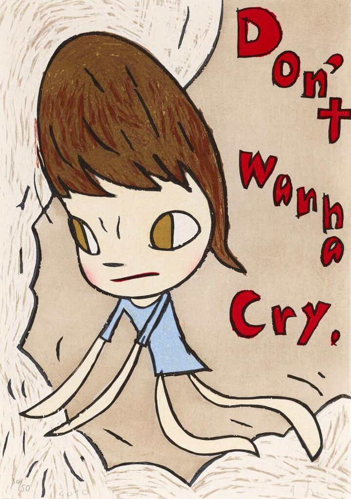 Yoshitomo Nara - Don’t Wanna Cry