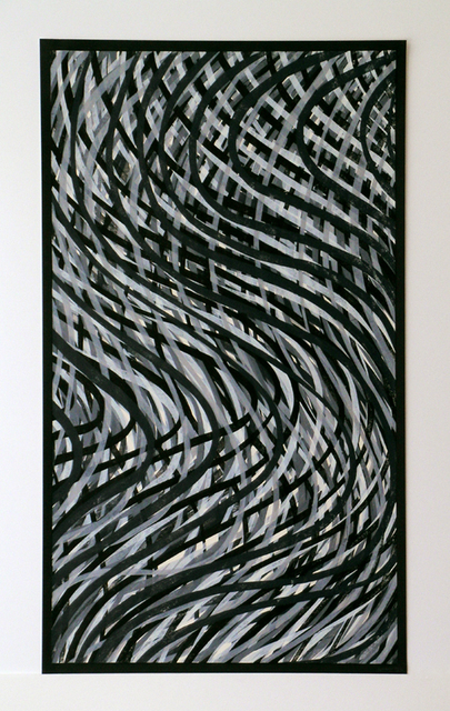 Sol Lewitt Wavy Lines 1995 Artsy