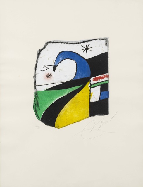 Joan Miró, ‘Gaudí X’, 1979, Invertirenarte.es