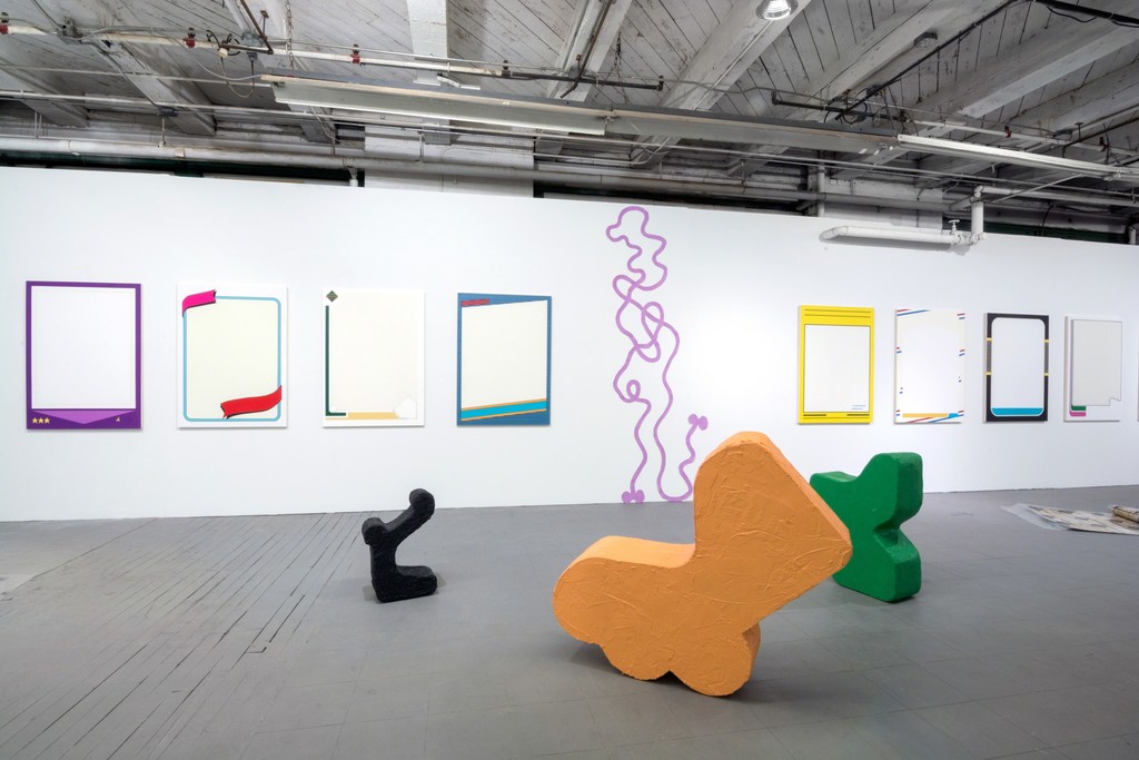 An installation view of NEW BARRACUDA at PROTO Gallery. An installation view of NEW BARRACUDA at PROTO Gallery.