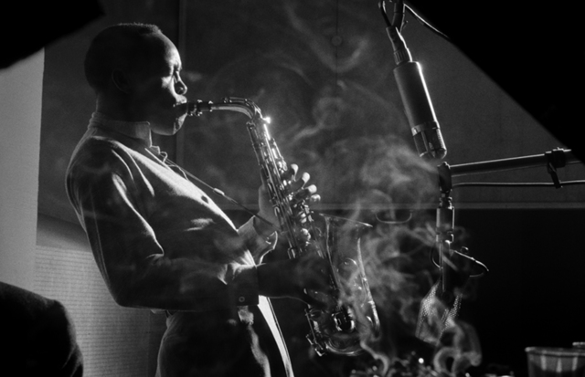 Herman Leonard, ‘Sonny Stitt, NYC’, 1953, Photography, Silver print, Robert Mann Gallery