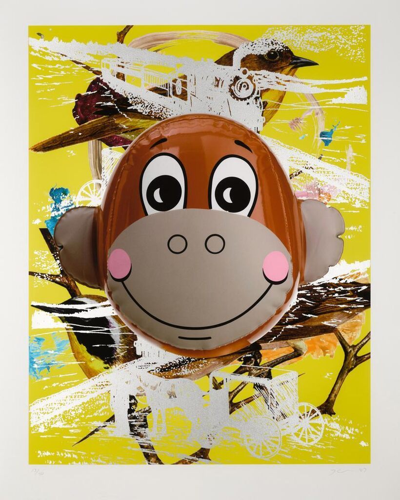 Jeff Koons - Monkey Train (Birds)