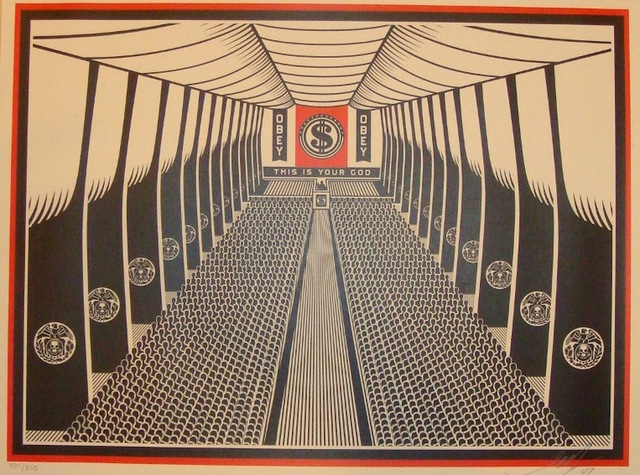 Shepard Fairey (OBEY), ‘This is Your Church’, 2007, Gregg Shienbaum Fine Art