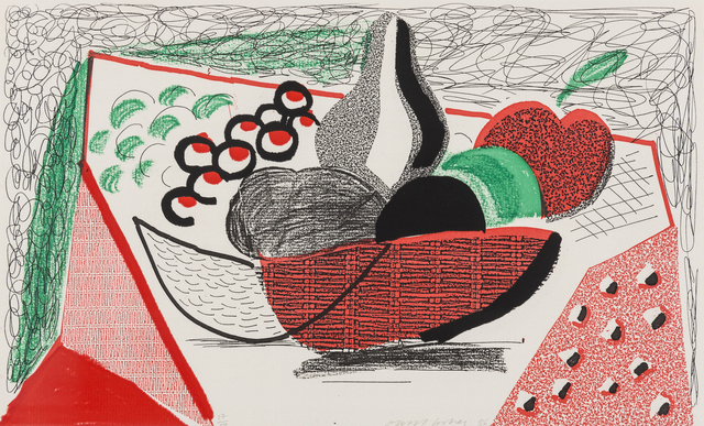 David Hockney, ‘Apples, Pears & Grapes, May 1986’, 1986, RAW Editions