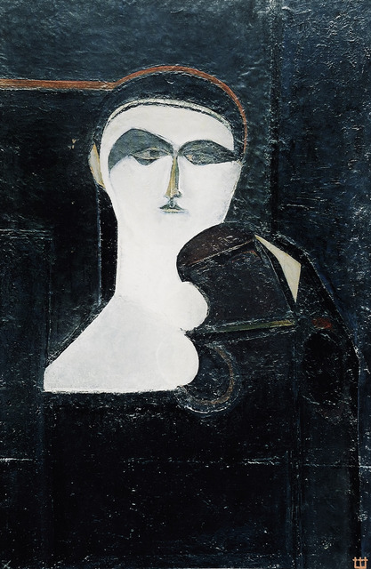 Marlen Spindler, ‘Portrait’, 1959, Painting, Oil on canvas, Nadja Brykina Gallery