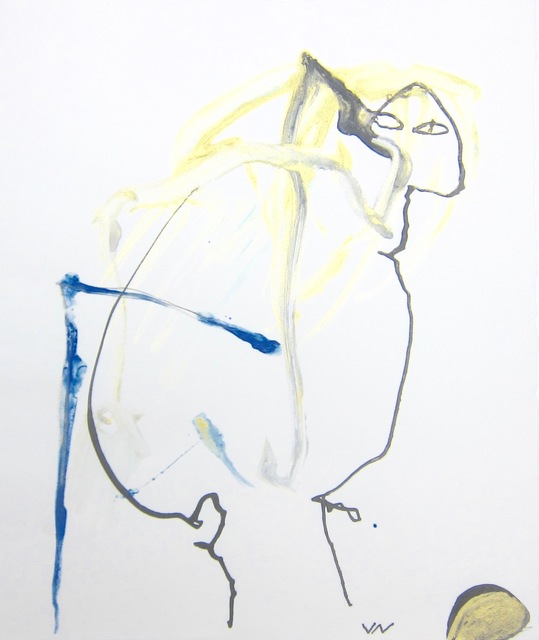 Valère Novarina, ‘Devant le crâne d’Adam (In Front of Adam's Skull)’, 1993, Galerie OSP