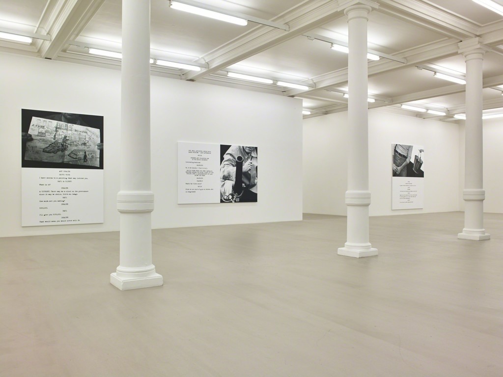 John Baldessari: Pictures & Scripts, Installation View, Marian Goodman Gallery, London, February 28 - April 25, 2015 John Baldessari: Pictures & Scripts, Installation View, Marian Goodman Gallery, London, February 28 - April 25, 2015