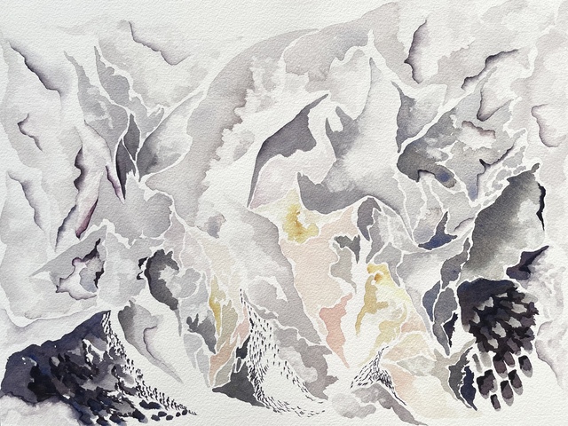 Mary Shah, ‘In One Place’, 2021, Painting, Watercolor on paper, Rick Wester Fine Art